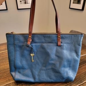 Fossil Leather Rachel Tote